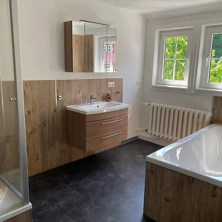 Oda ve Kahvaltı Kavaliershaus Neben Schloss Rauenstein Lengefeld (Saxony)